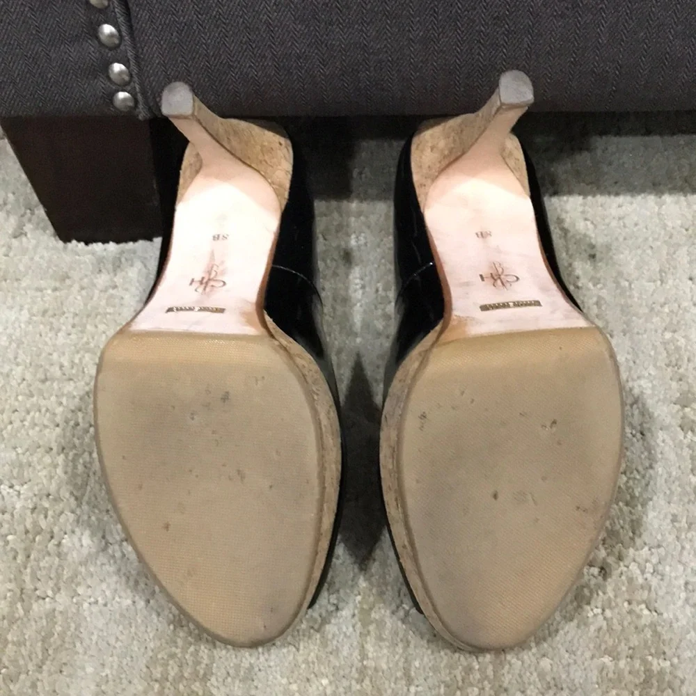 Cole Haan Black Patent Pumps (Mariela Air) Size 8